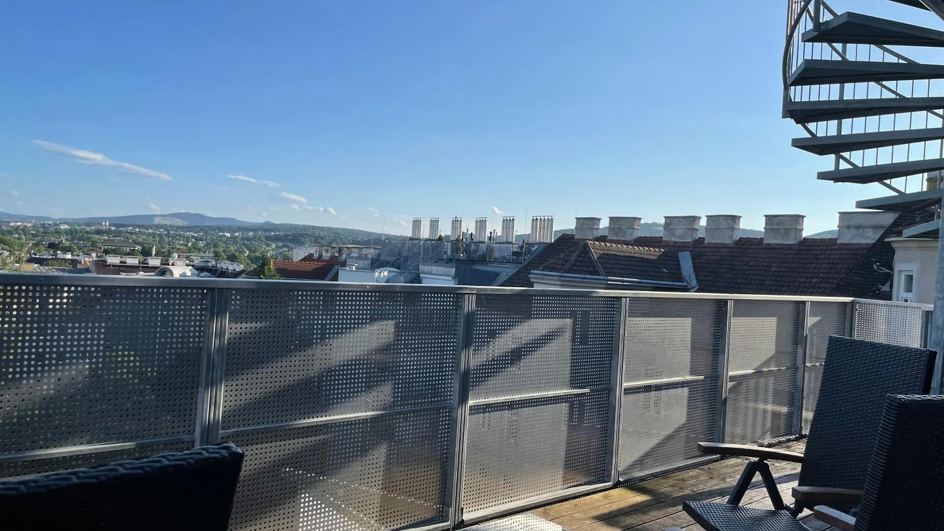 Rooftop Terrace- Panoramablick Ueber Wien Apartment Austria
